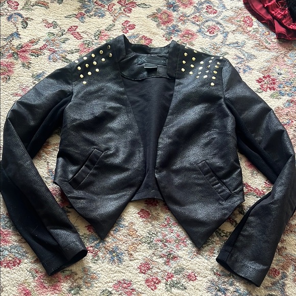 Kardashian Kollection Jackets & Blazers - Studded Black Jacket